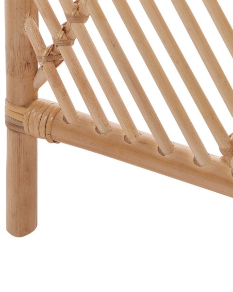 3-panelowy składany parawan pokojowy rattanowy 106 x 180 cm naturalny COSENZA