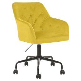 Krzesło biurowe Welur Żółty ANTARES Lumarko!