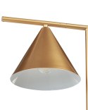Lampa stołowa metalowa złota MOCAL Lumarko!