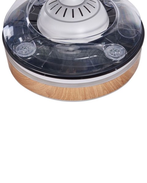 Wentylator sufitowy biały z jasnym drewnem FREMONT