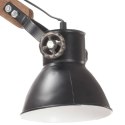 Lampa ścienna w industrialnym stylu, czarna, okrągła, E27 Lumarko!