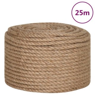 VidaXL Sznur jutowy, 25 m długości, 12 mm grubości