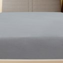 Prześcieradło, szare, 180x200 cm, dżersej bawełniany Lumarko!