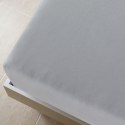 Prześcieradło, szare, 180x200 cm, dżersej bawełniany Lumarko!