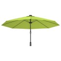 Ścienny parasol ogrodowy, zielony, 290 cm Lumarko!