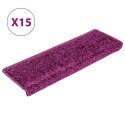 Nakładki na schody, 15 szt., 65x21x4 cm, fioletowe Lumarko!
