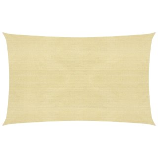 Żagiel przeciwsłoneczny, 160 g/m², beżowy, 2,5x4,5 m, HDPE Lumarko!