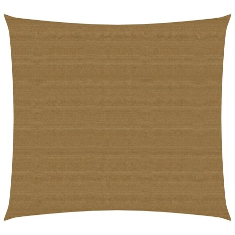 Żagiel przeciwsłoneczny, 160 g/m², taupe, 3,6x3,6 m, HDPE Lumarko!