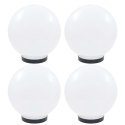 Lampy ogrodowe LED, 4 szt., kuliste, 25 cm, PMMA Lumarko!