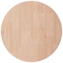 Okrągły blat do stolika, Ø30x4 cm, surowe drewno dębowe Lumarko!