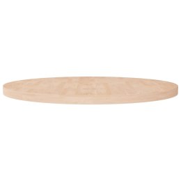 Okrągły blat do stolika, Ø90x4 cm, surowe drewno dębowe Lumarko!