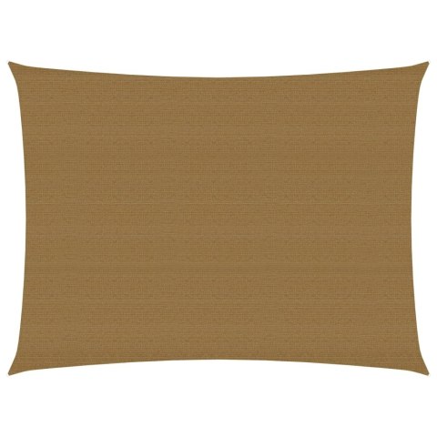 Żagiel przeciwsłoneczny, 160 g/m², kolor taupe, 4x5 m, HDPE Lumarko!