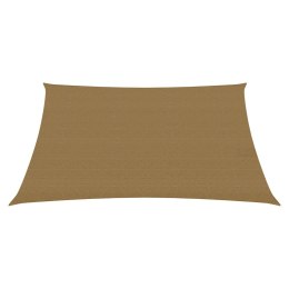 Żagiel przeciwsłoneczny, 160 g/m², taupe, 4,5x4,5 m, HDPE Lumarko!