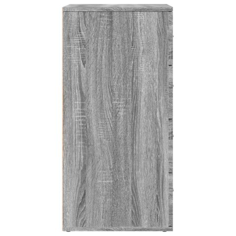 Szafka, szary dąb sonoma, 60x39x80 cm, materiał drewnopochodny Lumarko!
