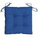 Poduszki na krzesła, 4 szt., niebieskie, 40x40x7 cm, tkanina Lumarko!