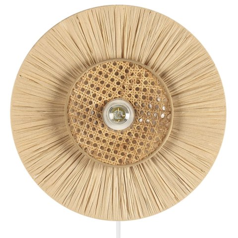 Lampa ścienna papierowa ⌀ 40 cm naturalna YAAPI Lumarko!
