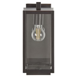 Lampa ścienna zewnętrzna z czujnikiem ruchu czarna MEGGET Lumarko!