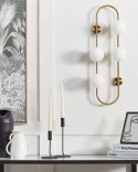 Lampa ścienna 4-punktowa metalowa złota YANGO Lumarko!
