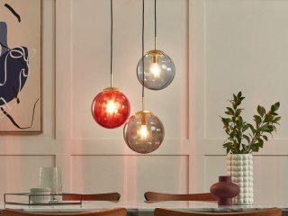 Lampa wisząca szklana 3-punktowa wielokolorowa KANGAROO