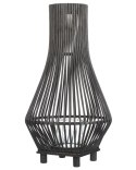 Lampion bambusowy 58 cm czarny LEYTE Lumarko!