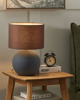Lampa stołowa ceramiczna szara AREOSO Lumarko!