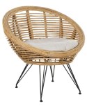 Rattan Zestaw 2 Naturalny MARATEA Lumarko!