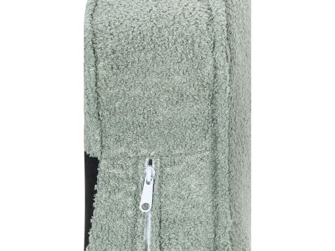 Szezlong boucle lewostronny zielony ALLIER