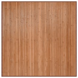 Dywan kwadratowy, naturalny, 100x100 cm, bambusowy Lumarko!