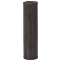 Dywan prostokątny, ciemnobrązowy, 80x1000 cm, bambusowy Lumarko!