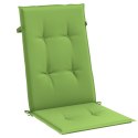 Poduszki na krzesła z wysokim oparciem, 6 szt., zielony melanż Lumarko!