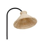 Lampa podłogowa rattanowa naturalna KERIAN Lumarko!