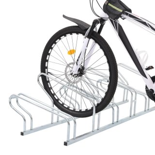 Stojak na 6 rowerów, wolnostojący, stal galwanizowana Lumarko!