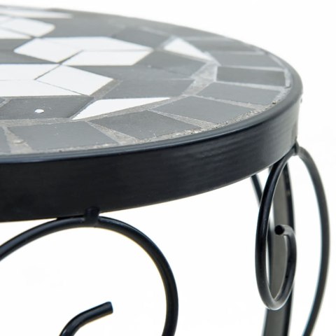 Stojaki na rośliny, 3 szt., czarno-białe, ceramiczne Lumarko!