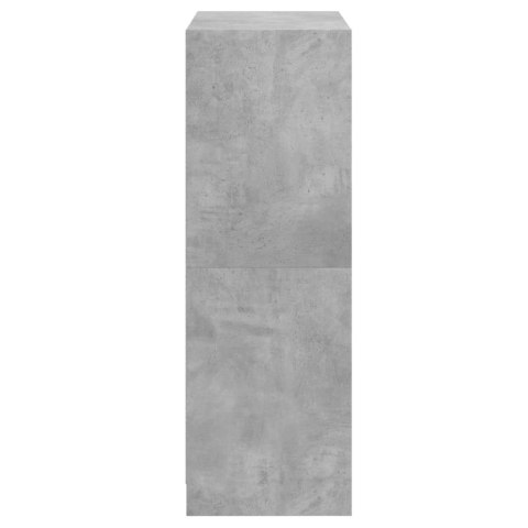 Szafka z drzwiczkami, szarość betonu, 68x37x109 cm Lumarko!