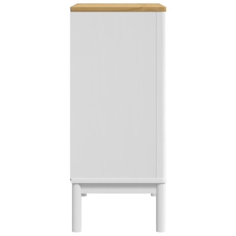 Komoda FLORO, biała, lite drewno sosnowe Lumarko!