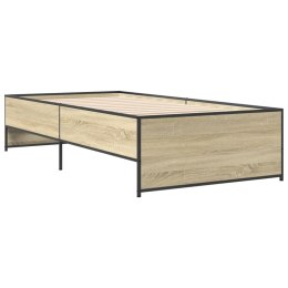 Rama łóżka, dąb sonoma, 100x200 cm, materiał drewnopochodny Lumarko!