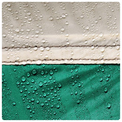 Namiot plażowy, 2-os., zielony, wodoszczelny Lumarko!