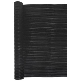 VidaXL Parawan balkonowy, czarny, 300x100 cm, polirattan