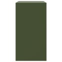 Szafka boczna, zielona, 67x39x73 cm, stal Lumarko!