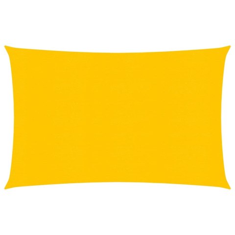 Żagiel przeciwsłoneczny, 160 g/m², żółty, 4x5 m, HDPE Lumarko!