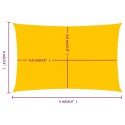 Żagiel przeciwsłoneczny, 160 g/m², żółty, 4x5 m, HDPE Lumarko!