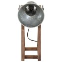 Lampa stołowa, 25 W, srebrny vintage, 30x17x40 cm, E27 Lumarko!