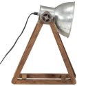 Lampa stołowa, 25 W, srebrny vintage, 30x17x40 cm, E27 Lumarko!