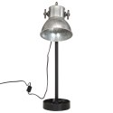 Lampa stołowa, 25 W, srebro vintage, 15x15x55 cm, E27 Lumarko!