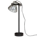 Lampa stołowa, 25 W, srebro vintage, 15x15x55 cm, E27 Lumarko!