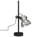 Lampa stołowa, 25 W, srebro vintage, 15x15x55 cm, E27 Lumarko!