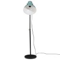 Lampa stojąca, 25 W, postarzany niebieski, 30x30x90-150 cm, E27 Lumarko!