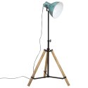 Lampa stojąca, 25 W, postarzany niebieski, 75x75x90-150 cm, E27 Lumarko!