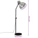 Lampa stojąca, 25 W, srebro vintage, 30x30x90-150 cm, E27 Lumarko!