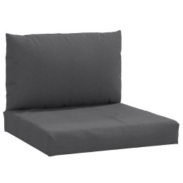 Poduszki na sofę z palet, 2 szt., antracytowy melanż, tkanina Lumarko!